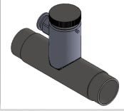 JENERATOR KOPUK KROM 1''