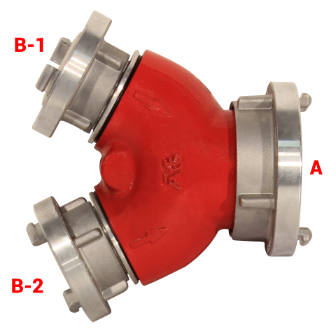 ITFAIYE BAGLANTI AGZI ORTADAN VANALI 2½''(2''-2½'')