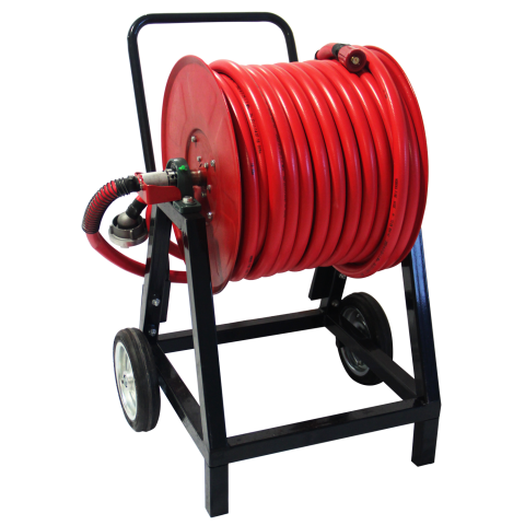 TAMBUR ARABALI 1'' KURESEL VANALI 50 M 1'' RAL3020 PA