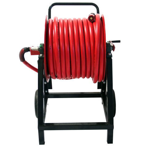 TAMBUR ARABALI 1'' KURESEL VANALI 50 M 1'' RAL3020 PA