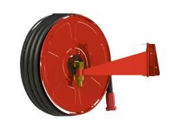 TAMBUR 1'' KURESEL VANALI 30 M DUVAR APARATLI 1'' RAL3020 PA
