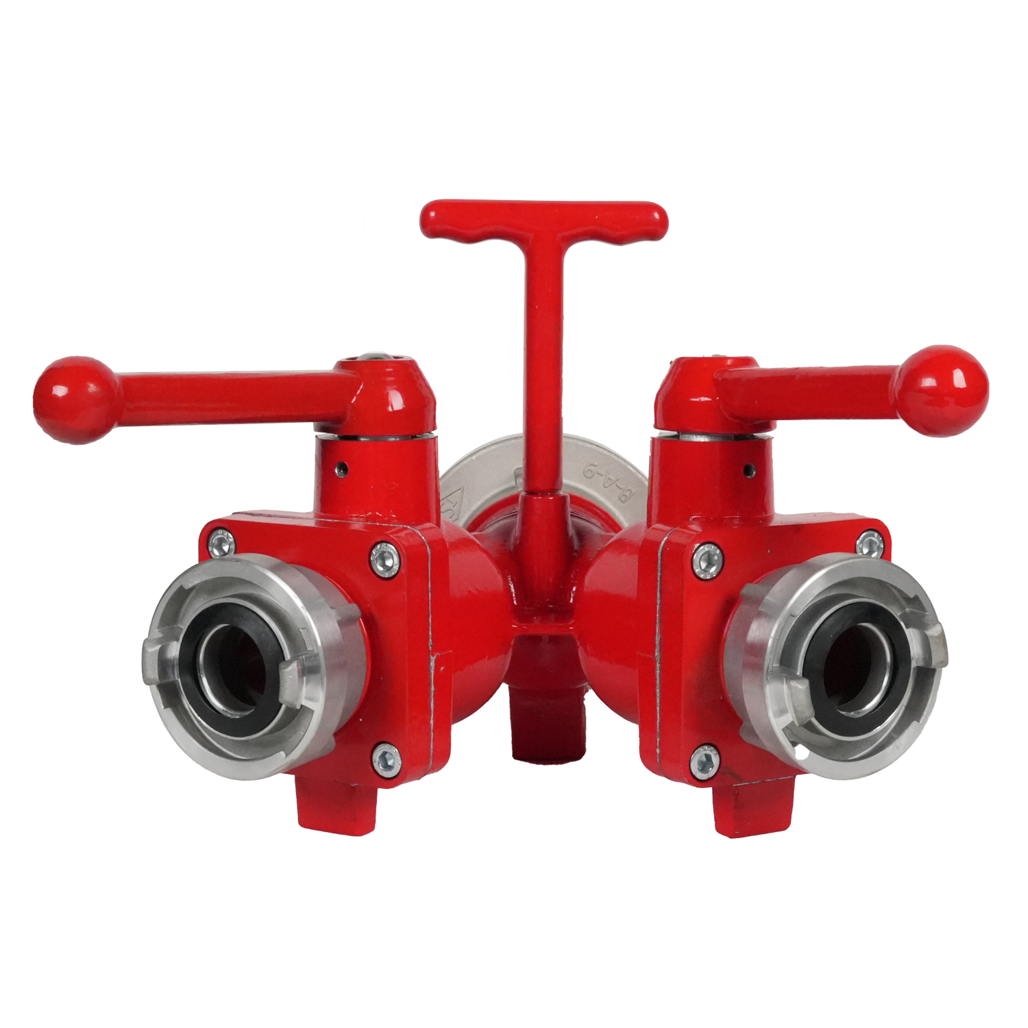 IKILI DAGITICI KURESEL VANALI RAKORLU 2½''(2½''-2½'')